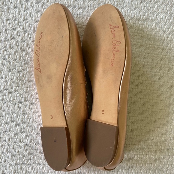 Sam Edelman Francis ballerina flats in Rose gold 5 - Picture 9 of 9